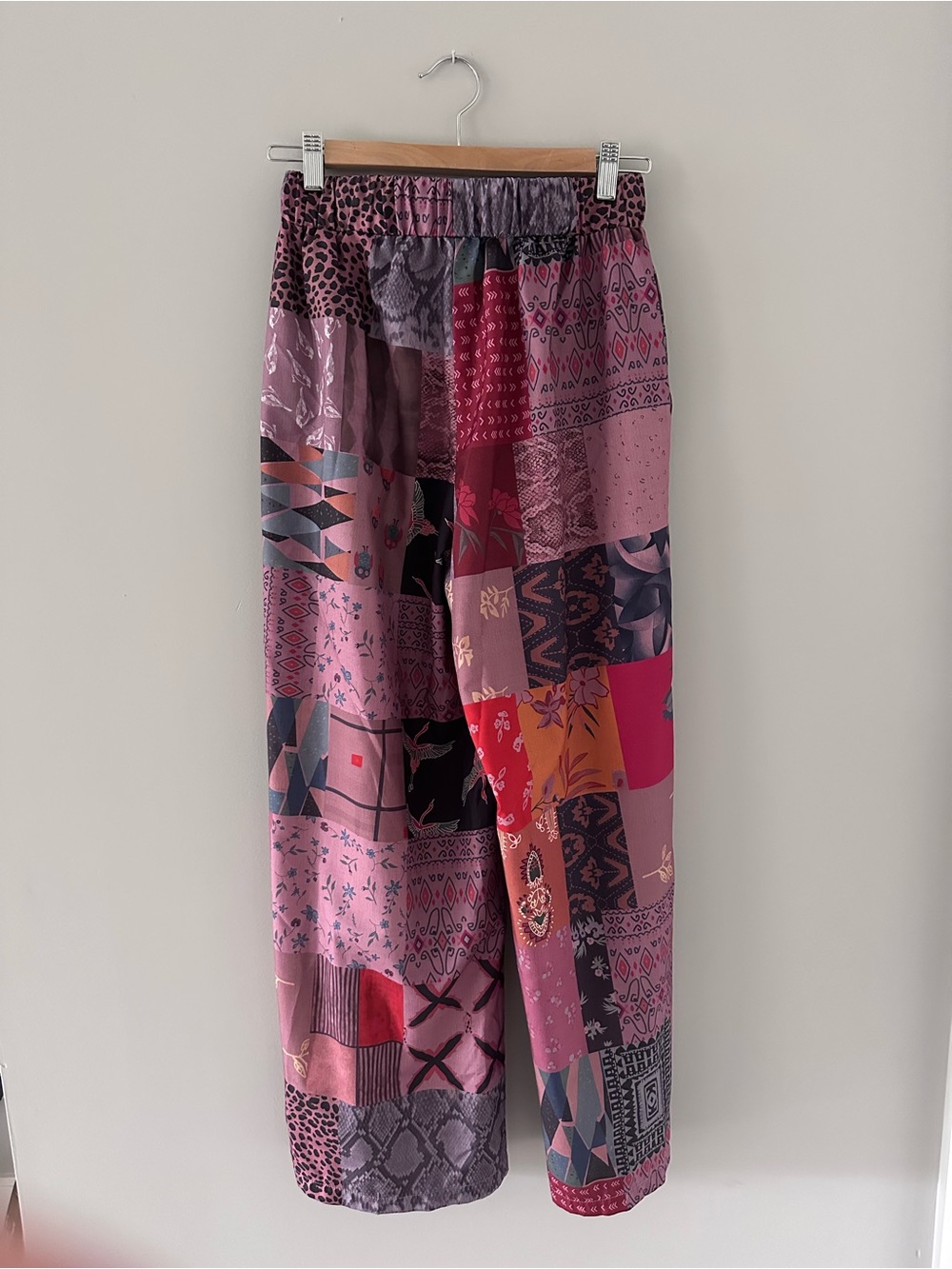 Patchwork Style Pants - Picture 2 of 6